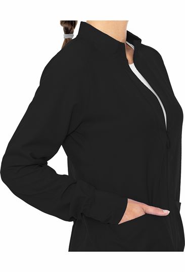 Medcouture Insight Front Pocket Warm-Up Jacket MC2660