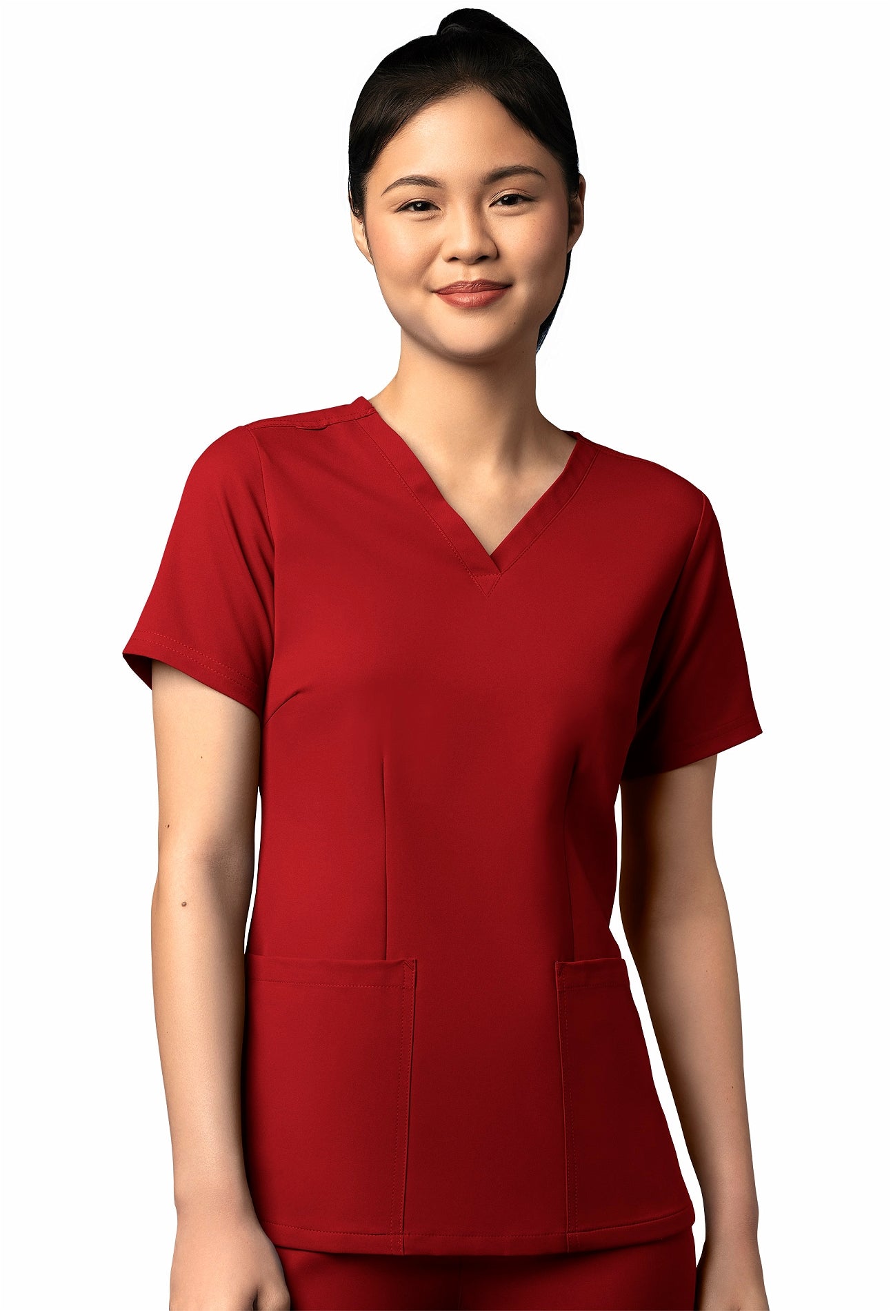 Wink (Thrive) Women’s fitted 3 pocket V-Neck 6122