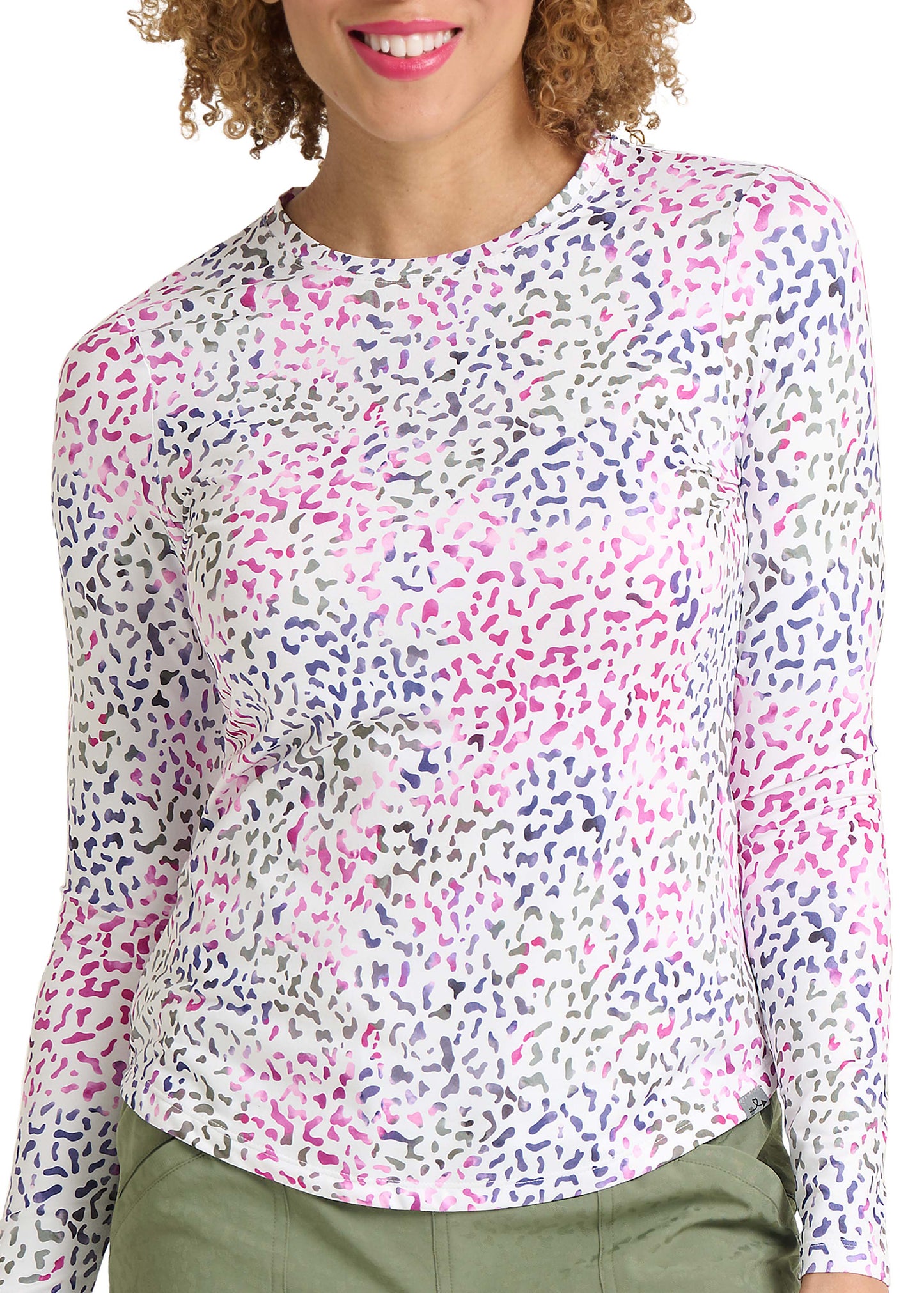 1155 Ava Therese Bella Brush Knit Tee