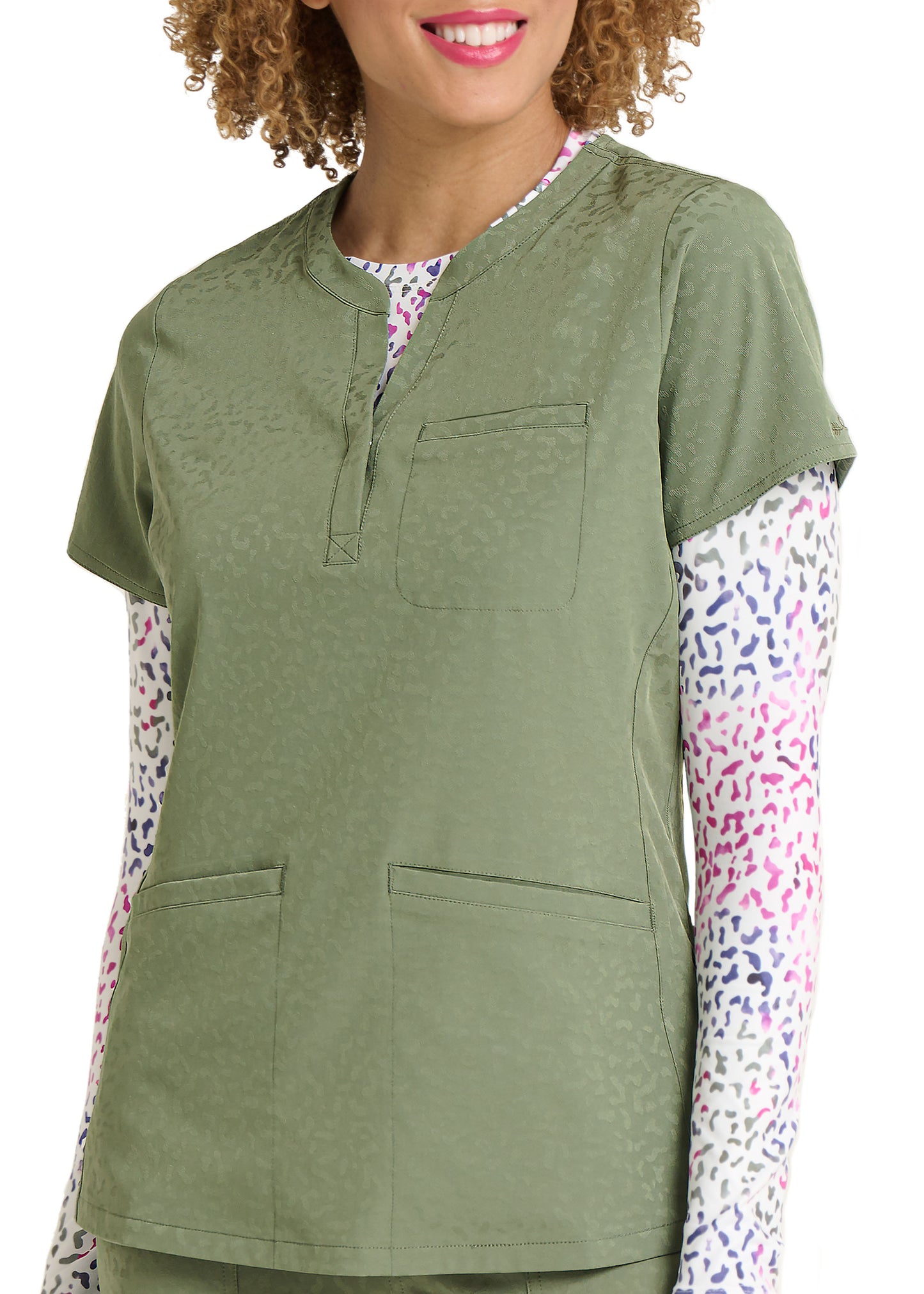 1171 Ava Therese Jacquard Top