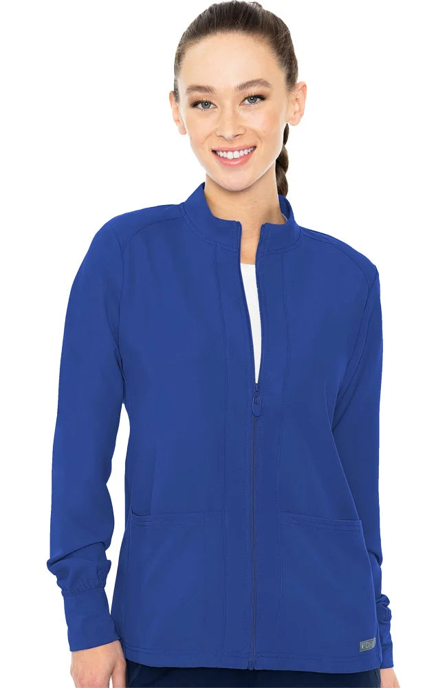 Medcouture Insight Front Pocket Warm-Up Jacket MC2660