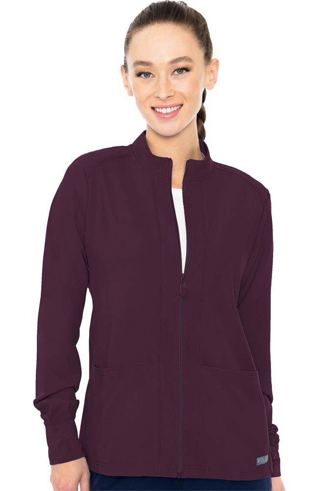Medcouture Insight Front Pocket Warm-Up Jacket MC2660