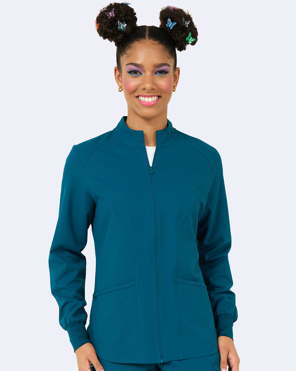 Ava Therese Zavate Studio Comfort Warm-Up Jacket 2056