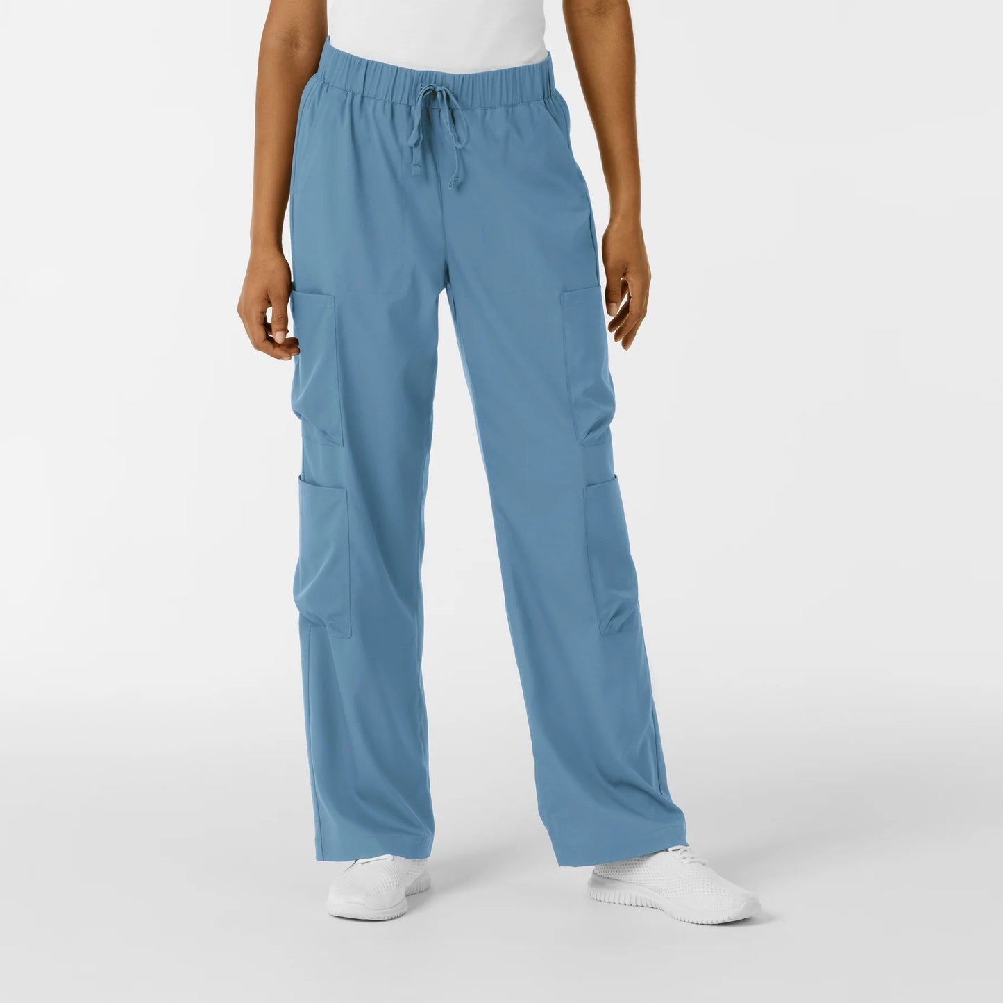 Wink Boundless Women's Classic Wide Leg Double Cargo Scrub Pant 5451