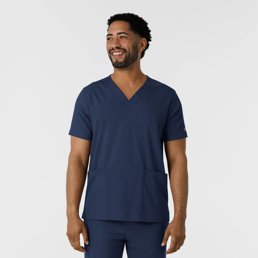 Wink Boundless Men'a Multi Pocket V-Neck 6351