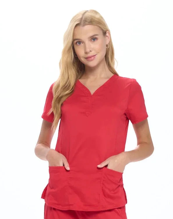 Women’s Ultra Soft Drop Neck Uniform Top
