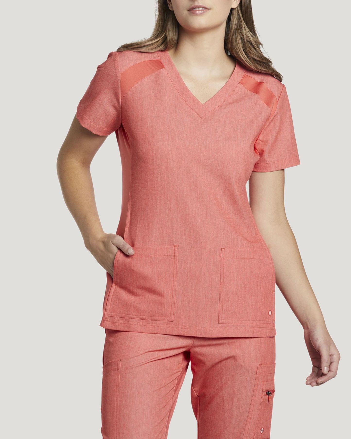 V.Tess Athletic V-Neck Top