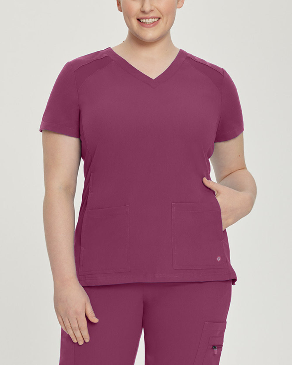 V.Tess Athletic V-Neck Top