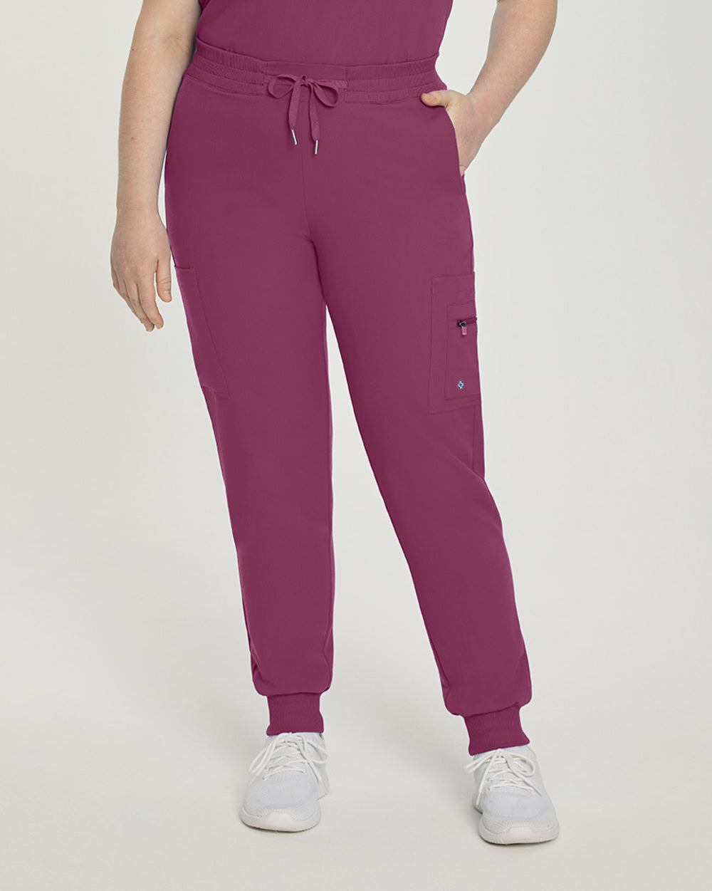 V.Tess Zipper Cargo Pocket Jogger Pants