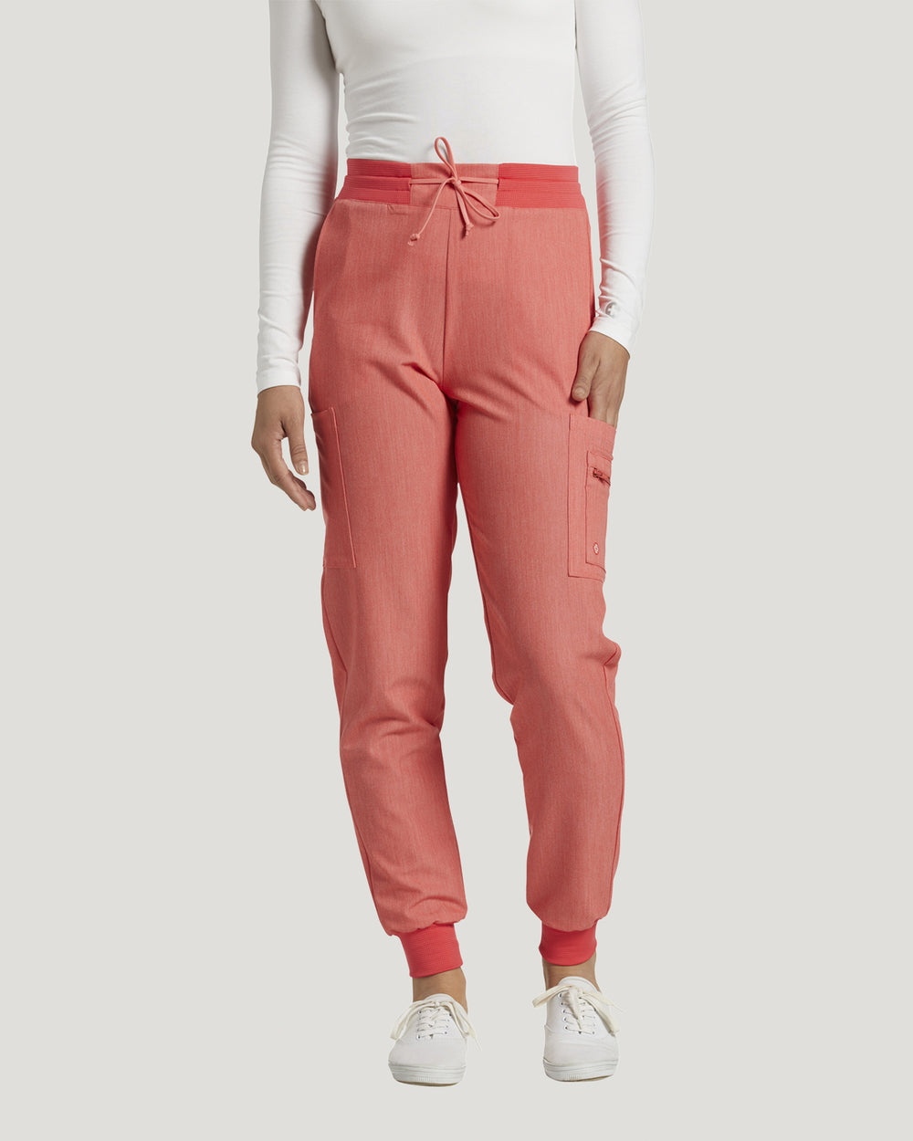V.Tess Zipper Cargo Pocket Jogger Pants