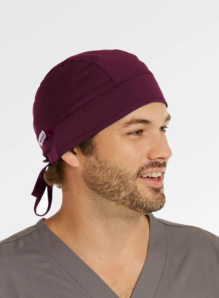 Maevn Scrub Cap Unisex Cap with Button NC015