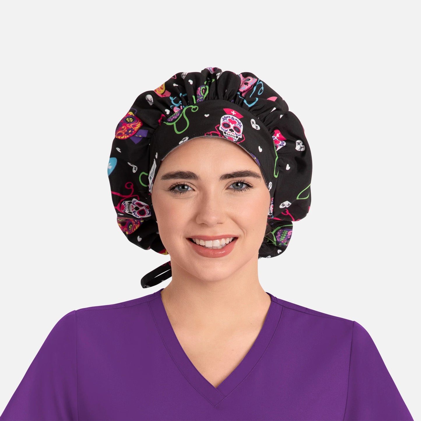 Maevn Printed Bouffant Caps
