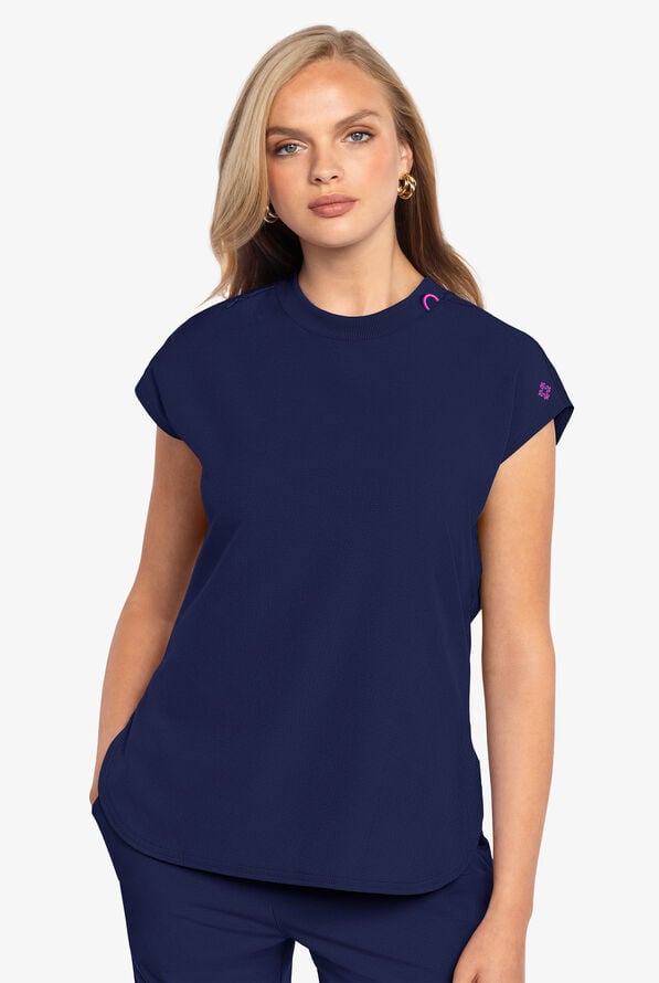 MedCouture AMP Round Neck Tuckable Top Mc703