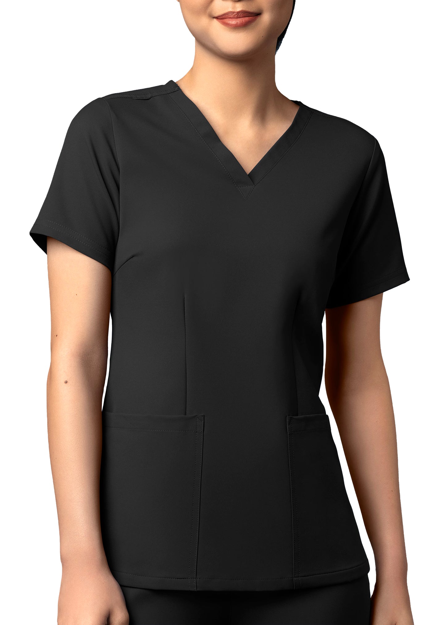 Wink (Thrive) Women’s fitted 3 pocket V-Neck 6122
