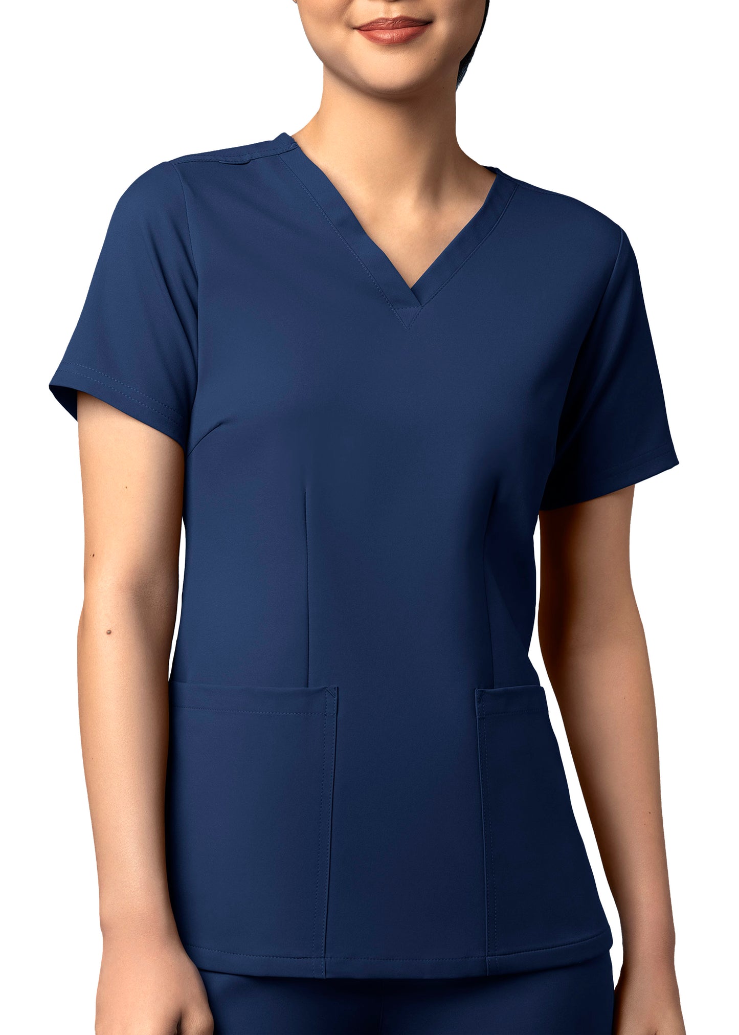 Wink (Thrive) Women’s fitted 3 pocket V-Neck 6122