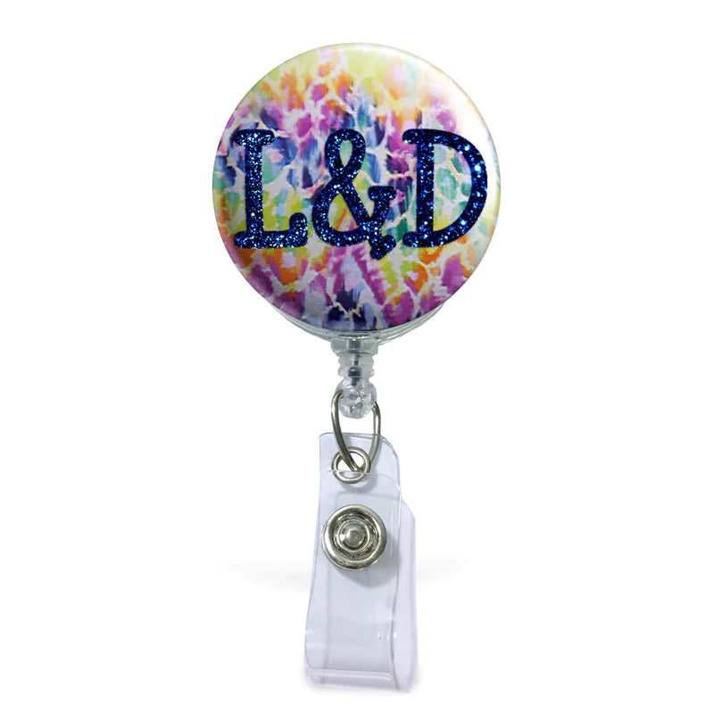 Initial and Abbr. Badge Reel