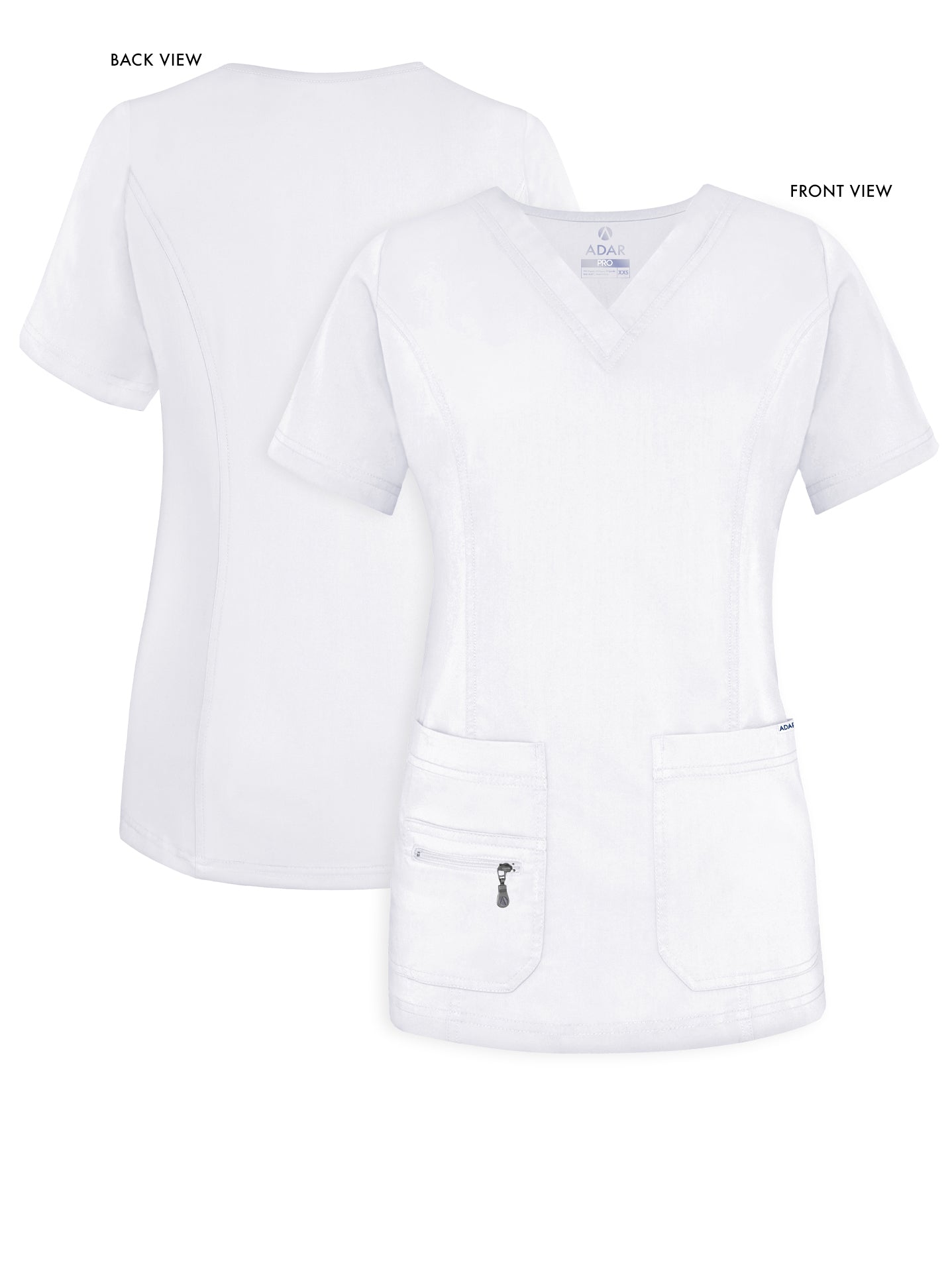 ADAR Pro Womens Elevated V-neck Scrub Top