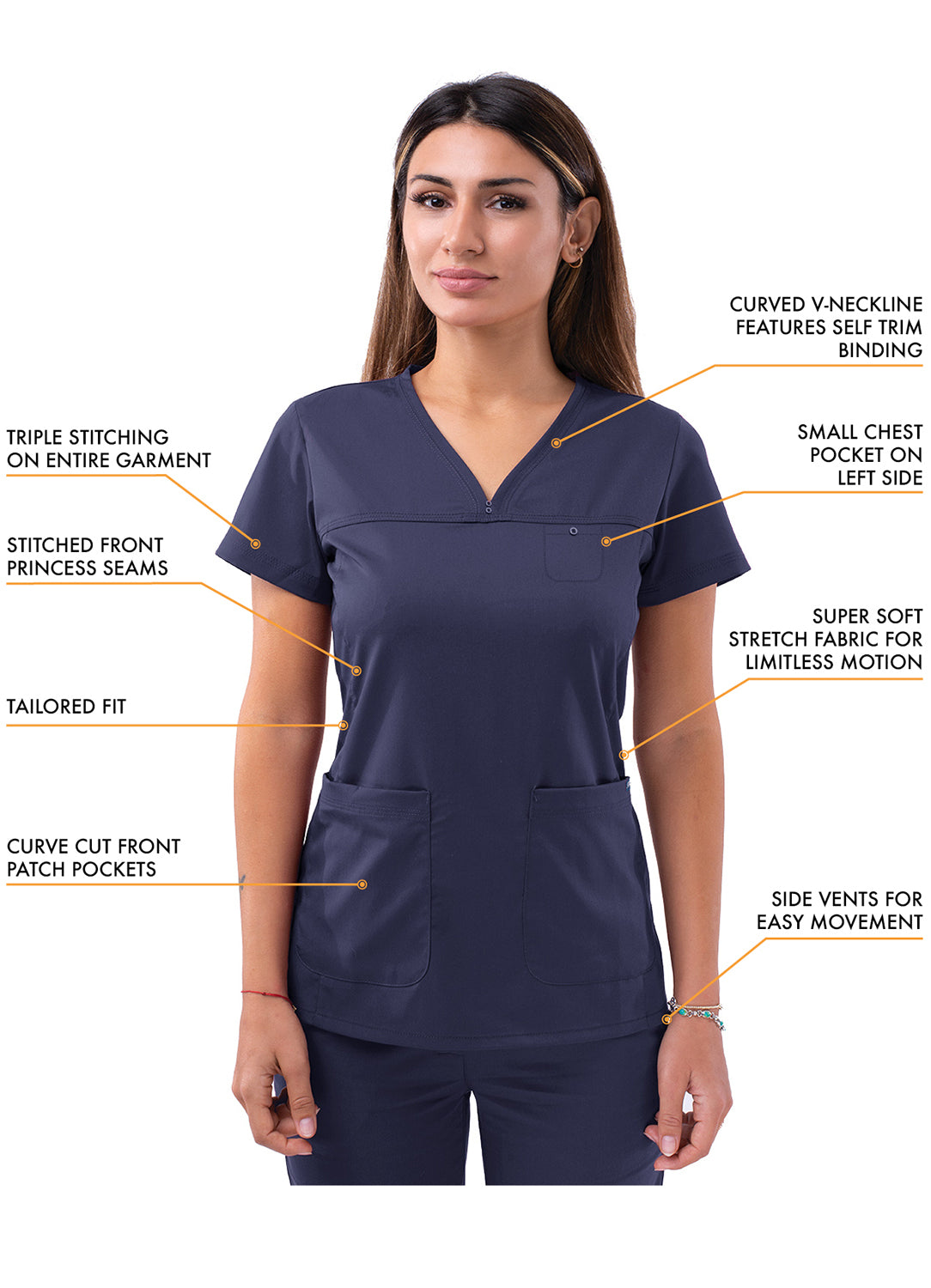 ADAR Pro Women's Movement Booster Jogger Scrub Set