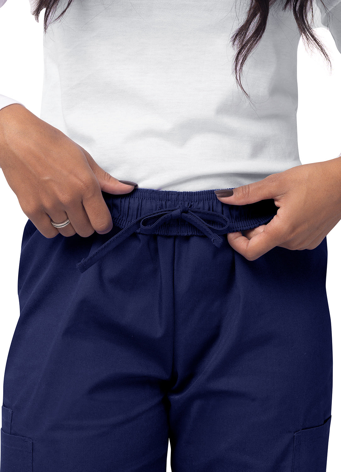 Sivvan Comfort Elastic Drawstring Cargo Pants