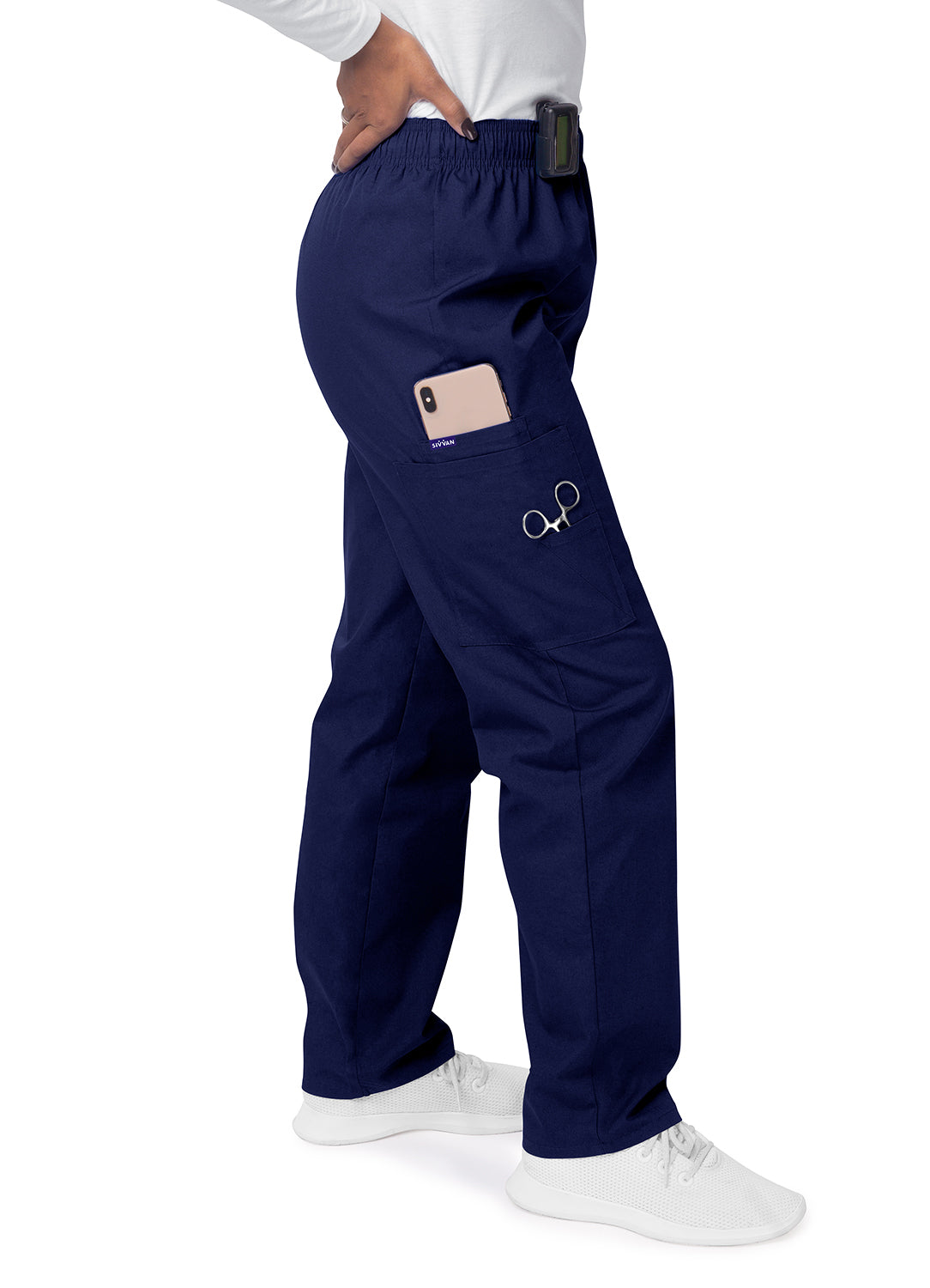 Sivvan Comfort Elastic Drawstring Cargo Pants