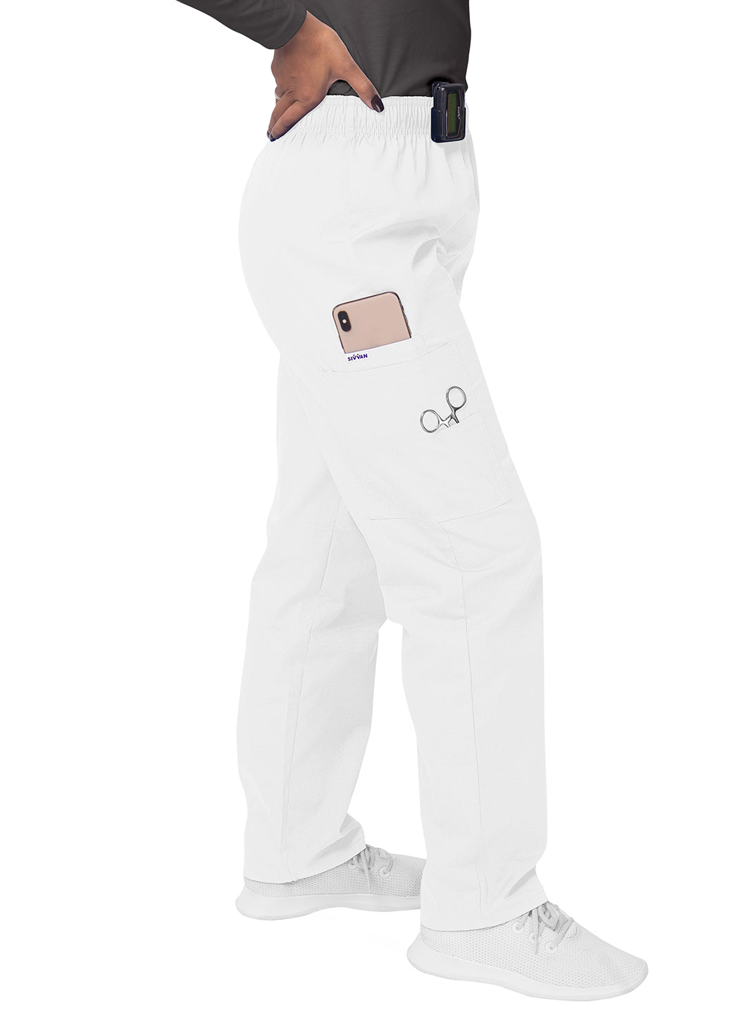 Sivvan Comfort Elastic Drawstring Cargo Pants