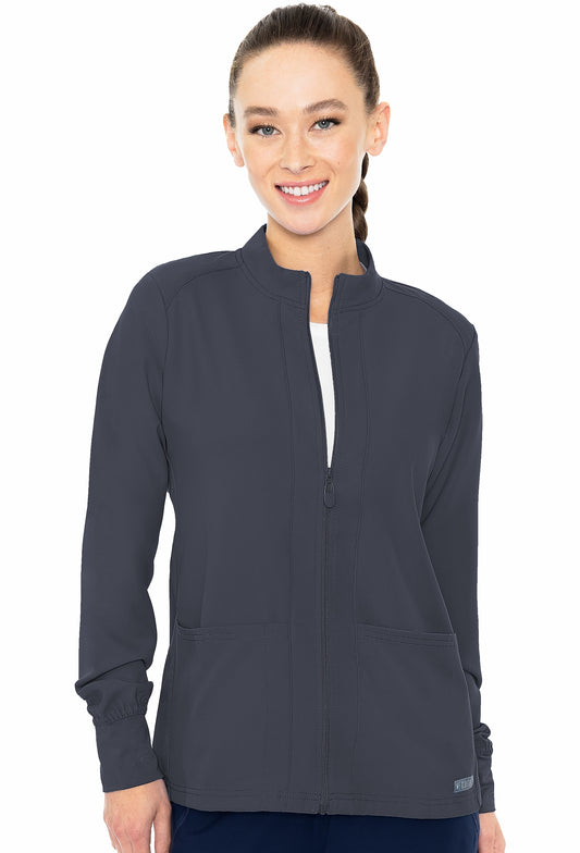 Medcouture Insight Front Pocket Warm-Up Jacket MC2660