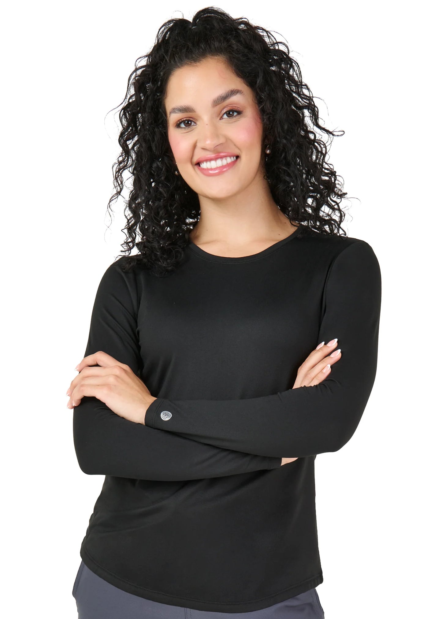 Tiffany Knit Underscrub Tee 1193