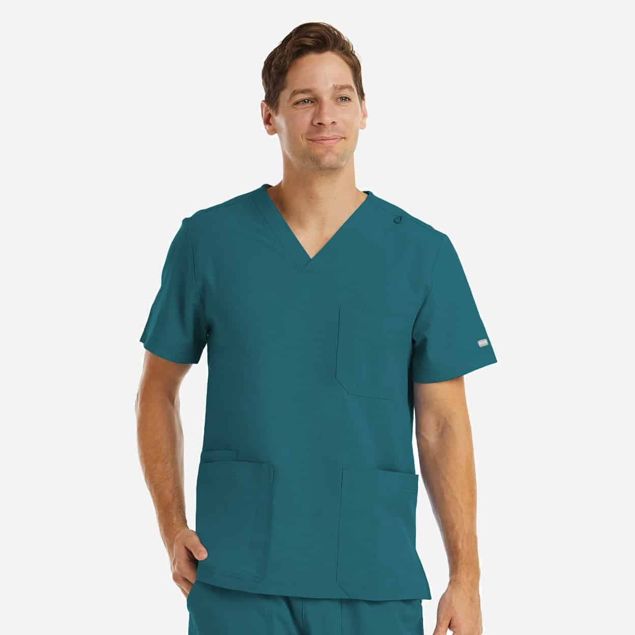 Maevn Men’s 3-Pocket V-Neck Top 5802