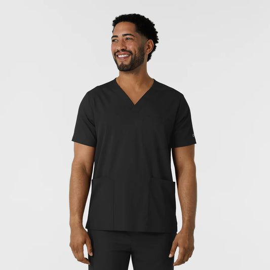 Wink Boundless Men'a Multi Pocket V-Neck 6351