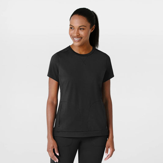 Wink RENEW Knit Women's Flex-n-Reach Crew Neck Scrub Top 6359