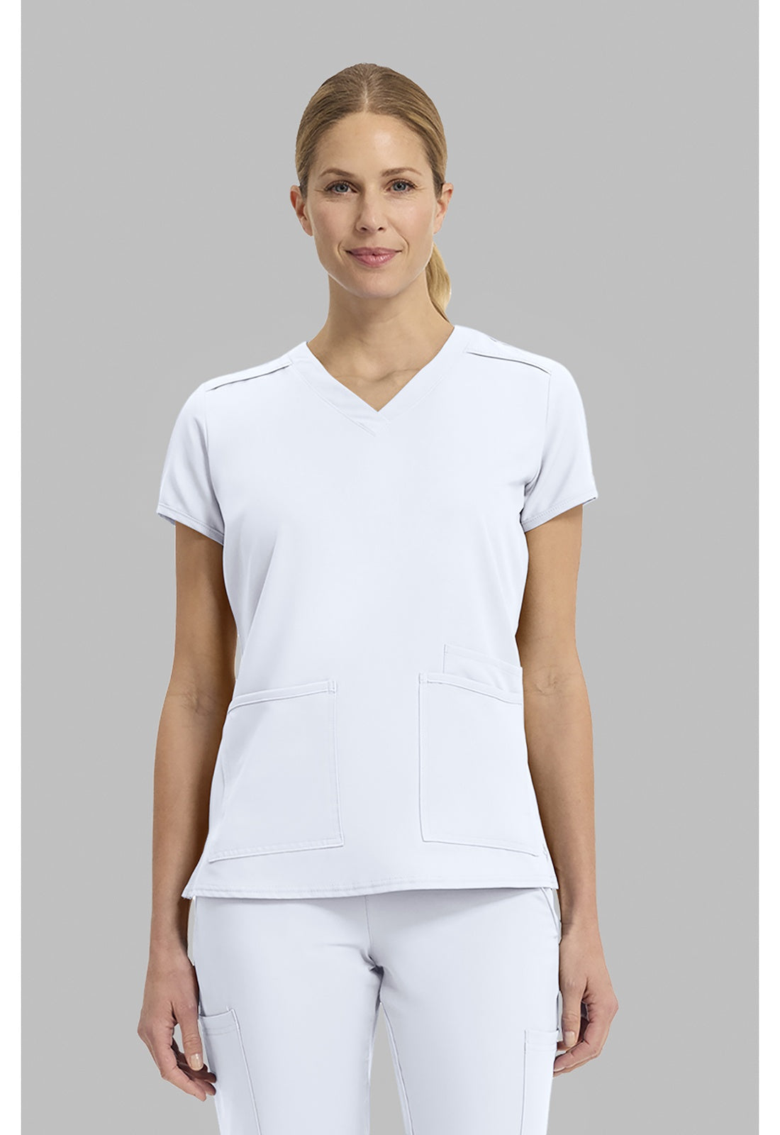 Medcouture Insight Three Pocket Top MC2411