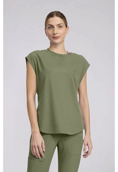 MedCouture AMP Round Neck Tuckable Top Mc703