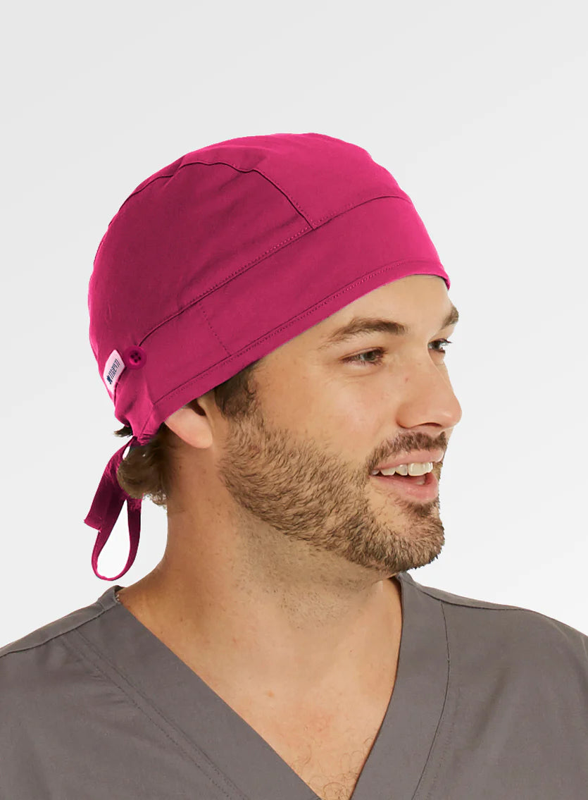 Maevn Scrub Cap Unisex Cap with Button NC015