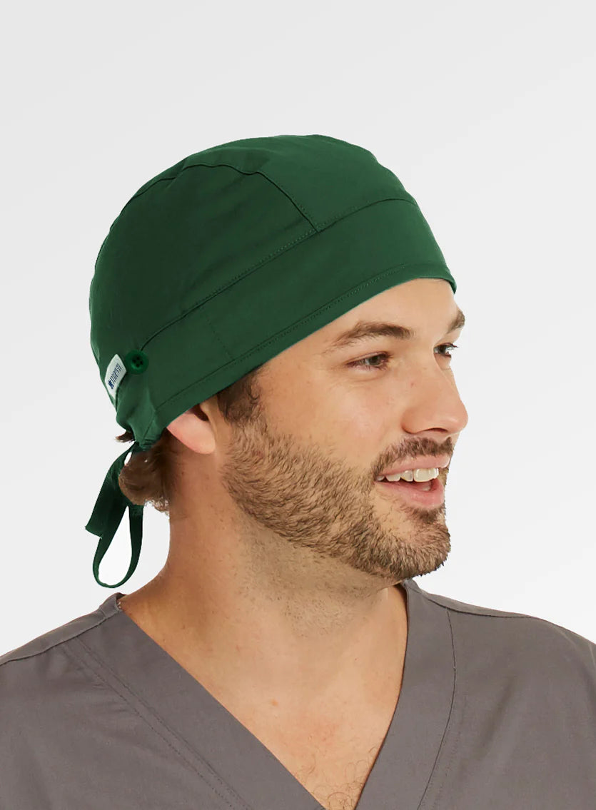 Maevn Scrub Cap Unisex Cap with Button NC015