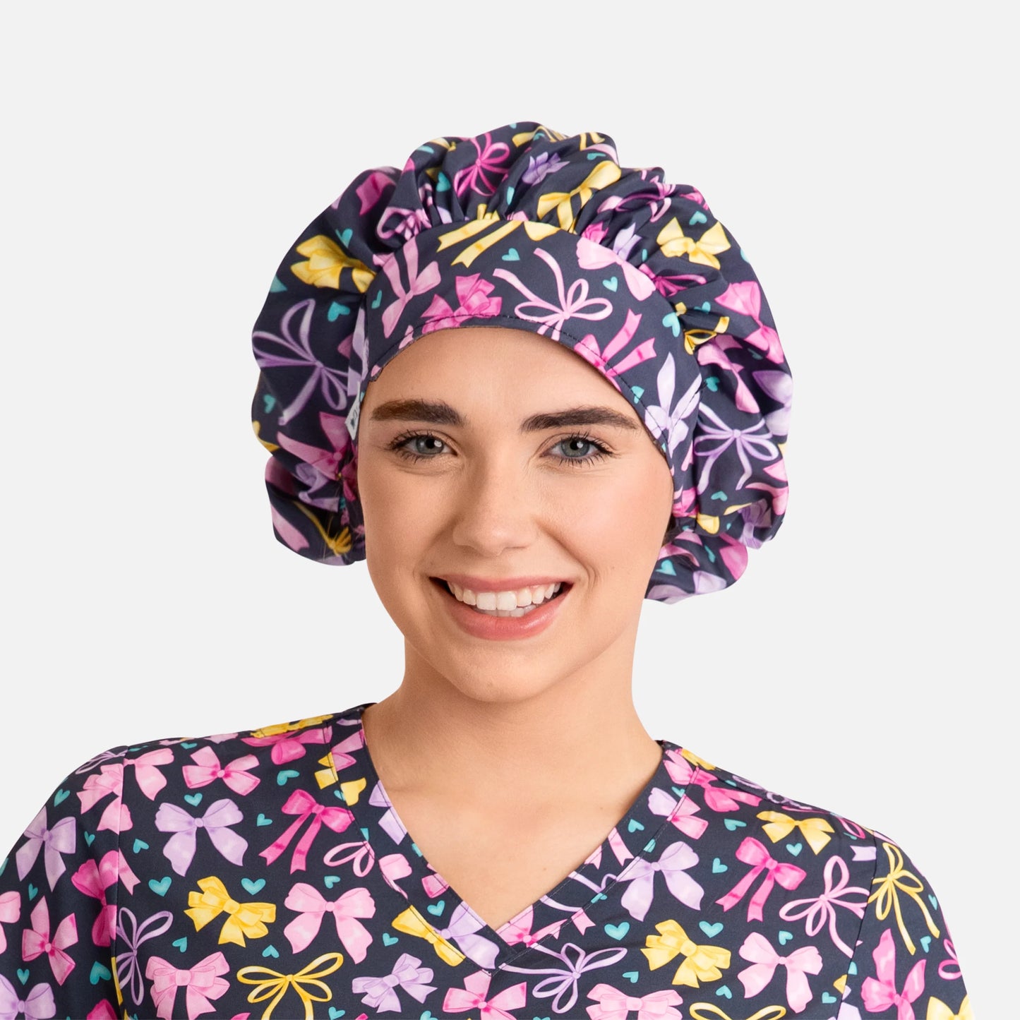 Maevn Printed Bouffant Caps