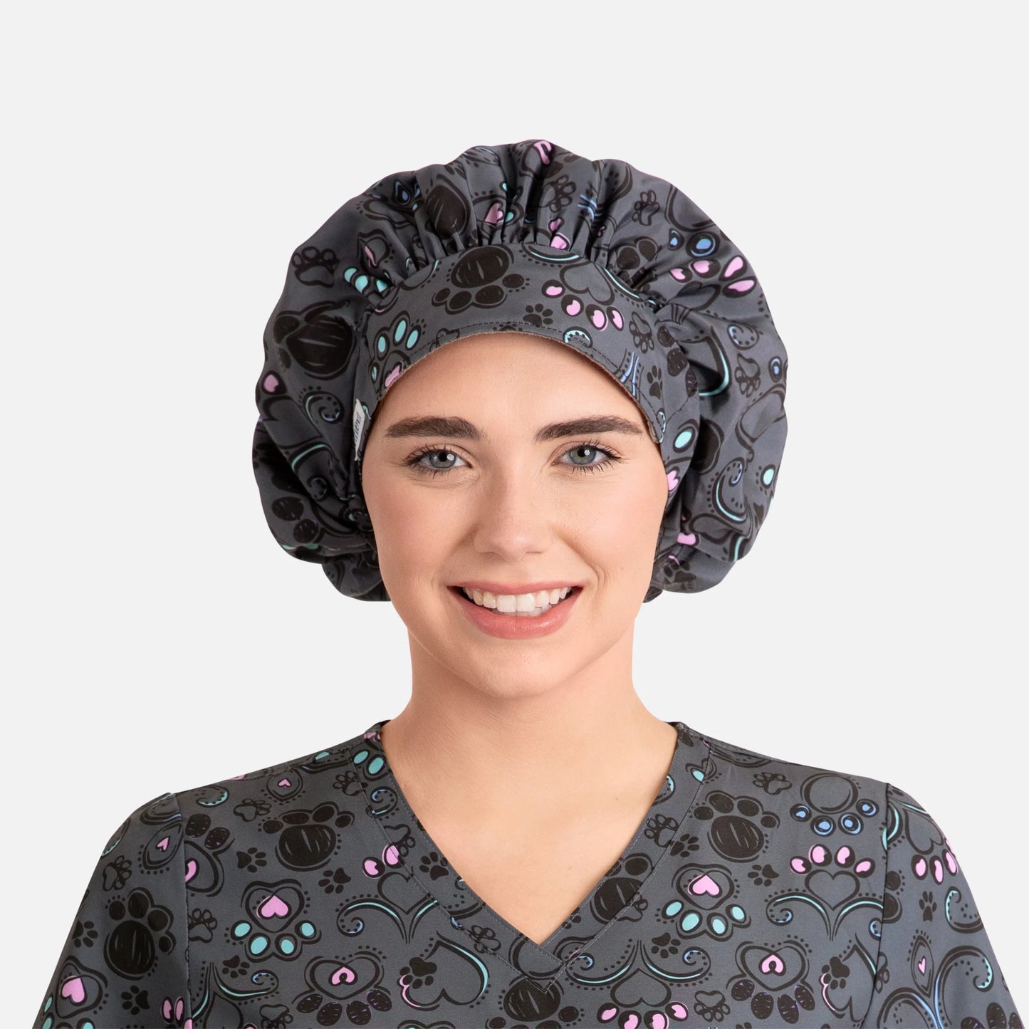 Maevn Printed Bouffant Caps