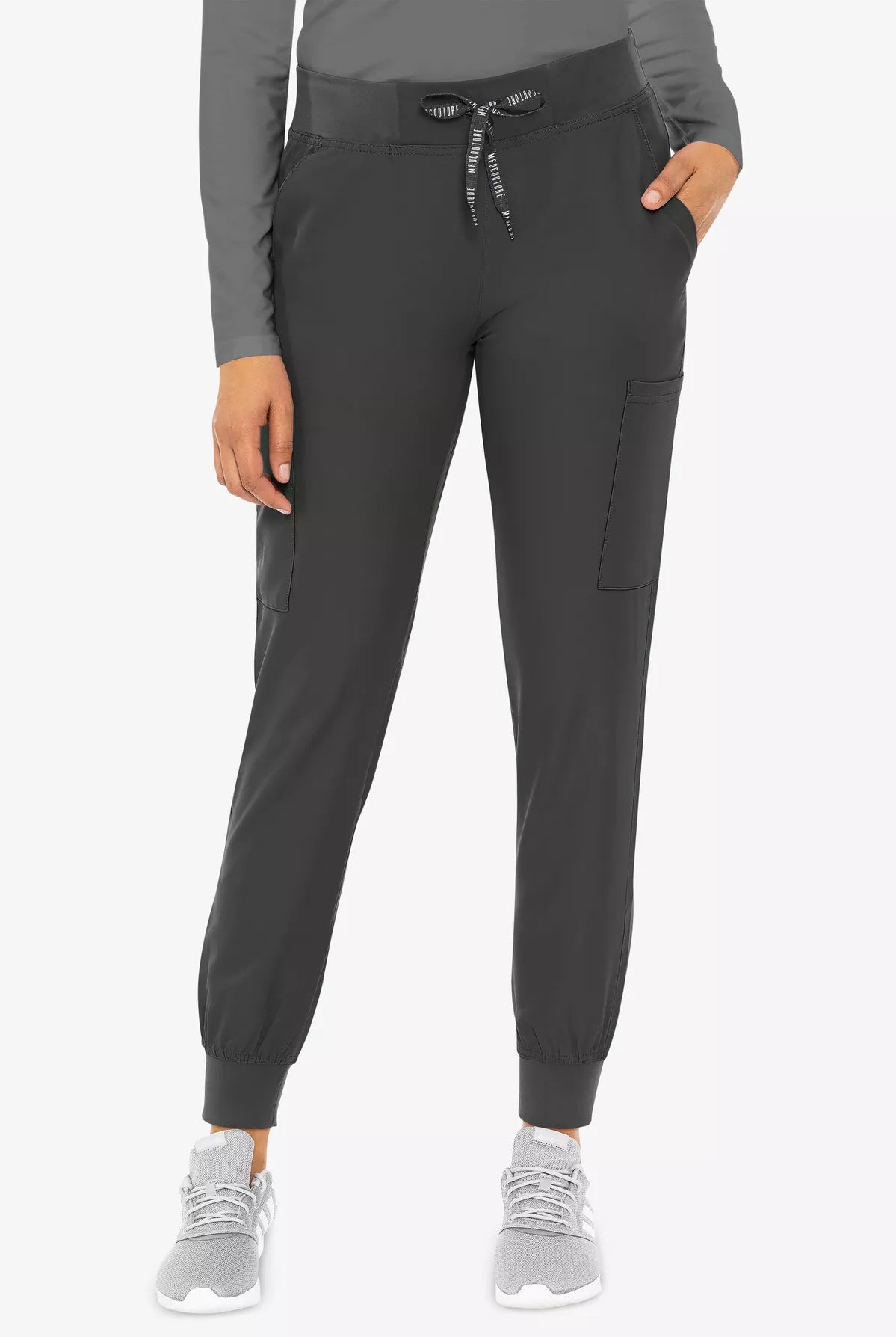 Med Couture Insight Women's 6-Pocket Cargo Jogger Scrub Pants MC2711
