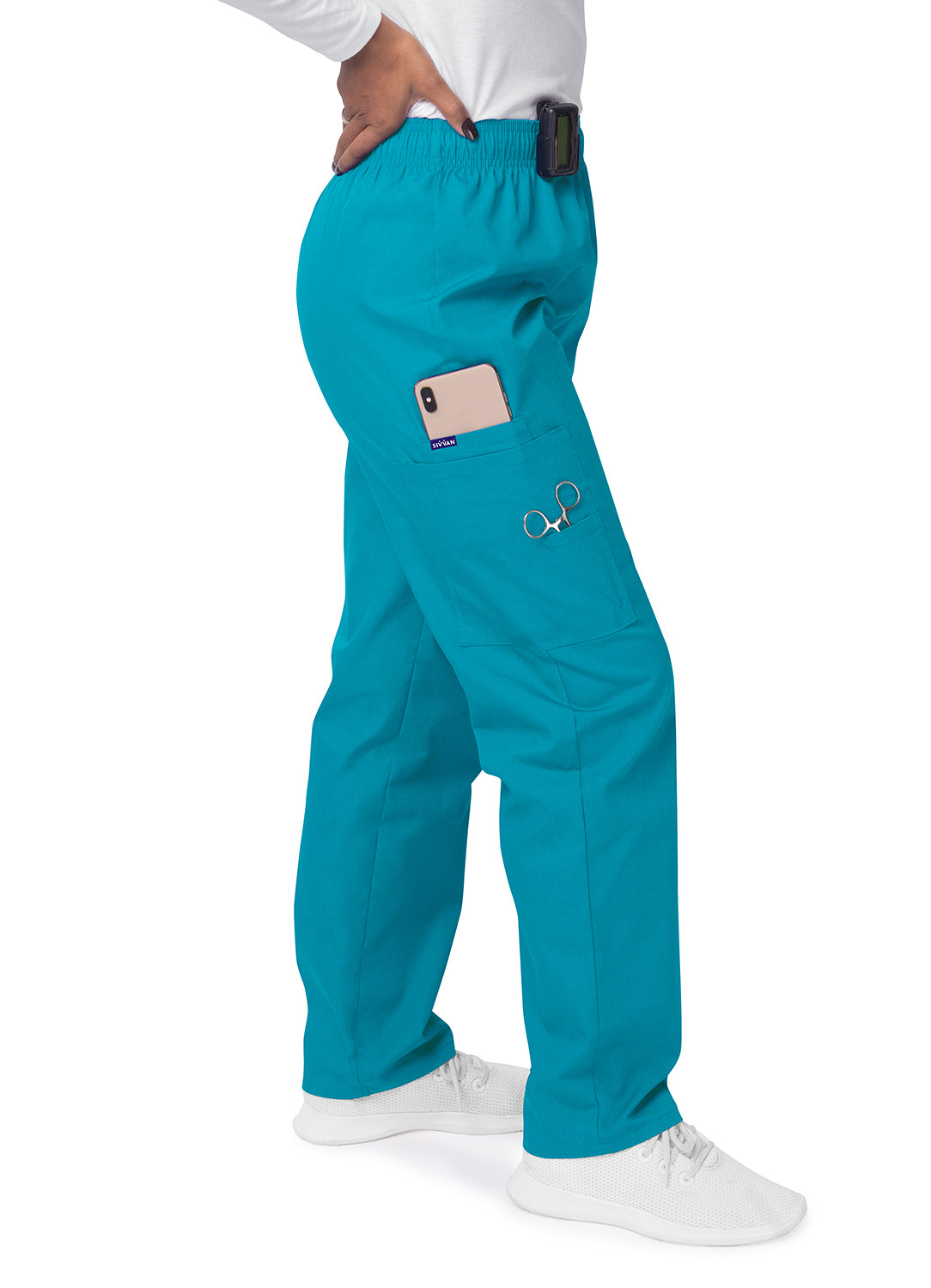 Sivvan Comfort Elastic Drawstring Cargo Pants